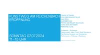 Einladung Kunstweg am Reichenbach